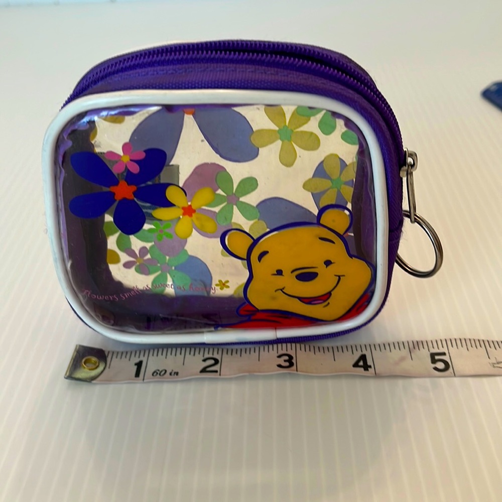 Vintage Pooh Coin Wallet  Size 4 X 4